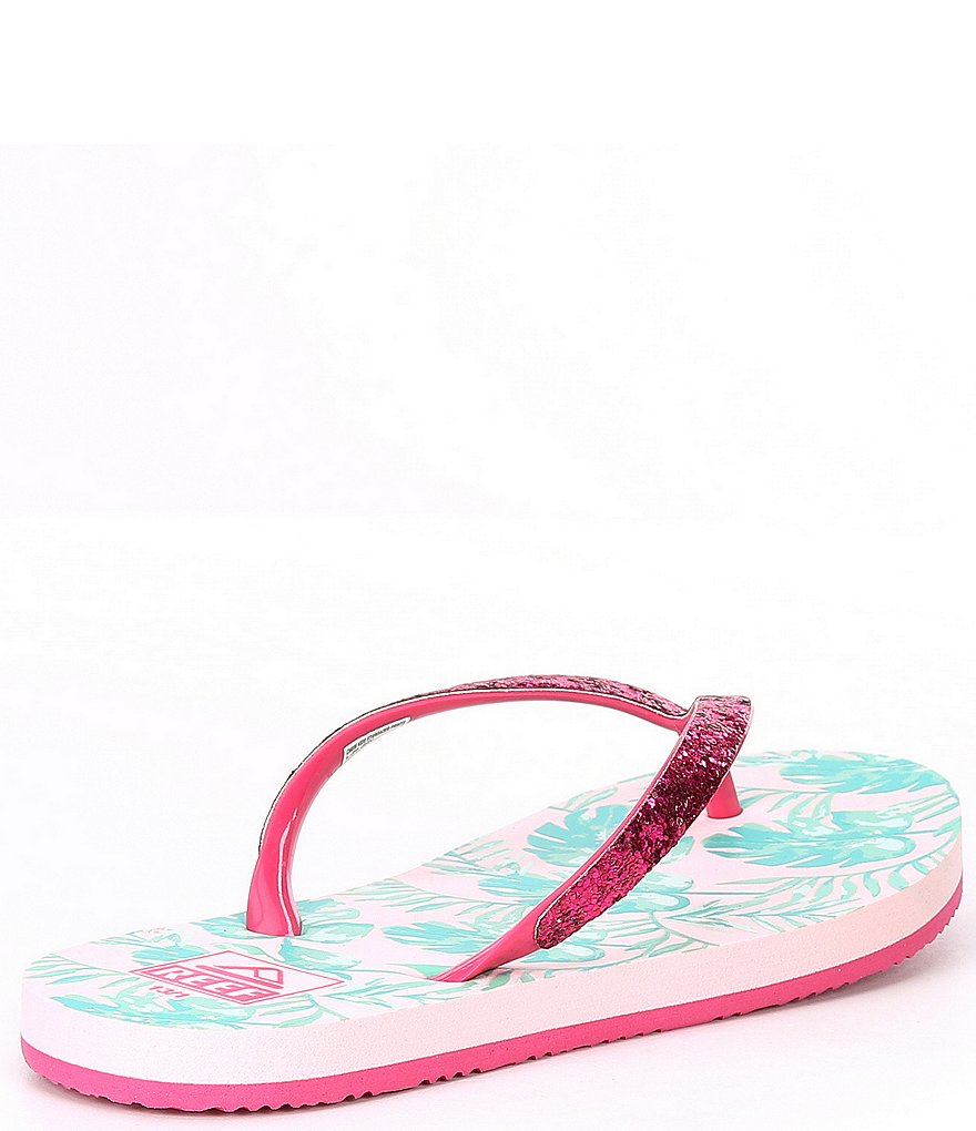 Reef Girls' Stargazer Print Flip Flops (Youth)