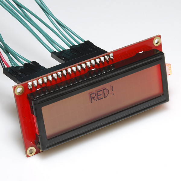 SparkFun Basic 16x2 Character LCD - RGB Backlight 5V