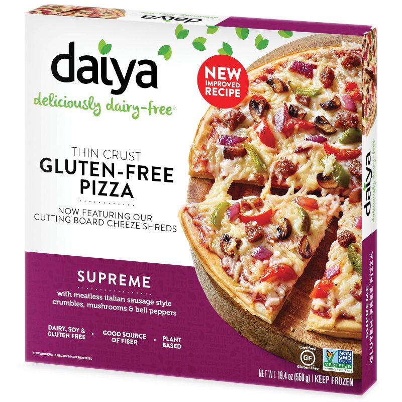 Daiya Dairy-Free Supreme Frozen Pizza - 19.4oz