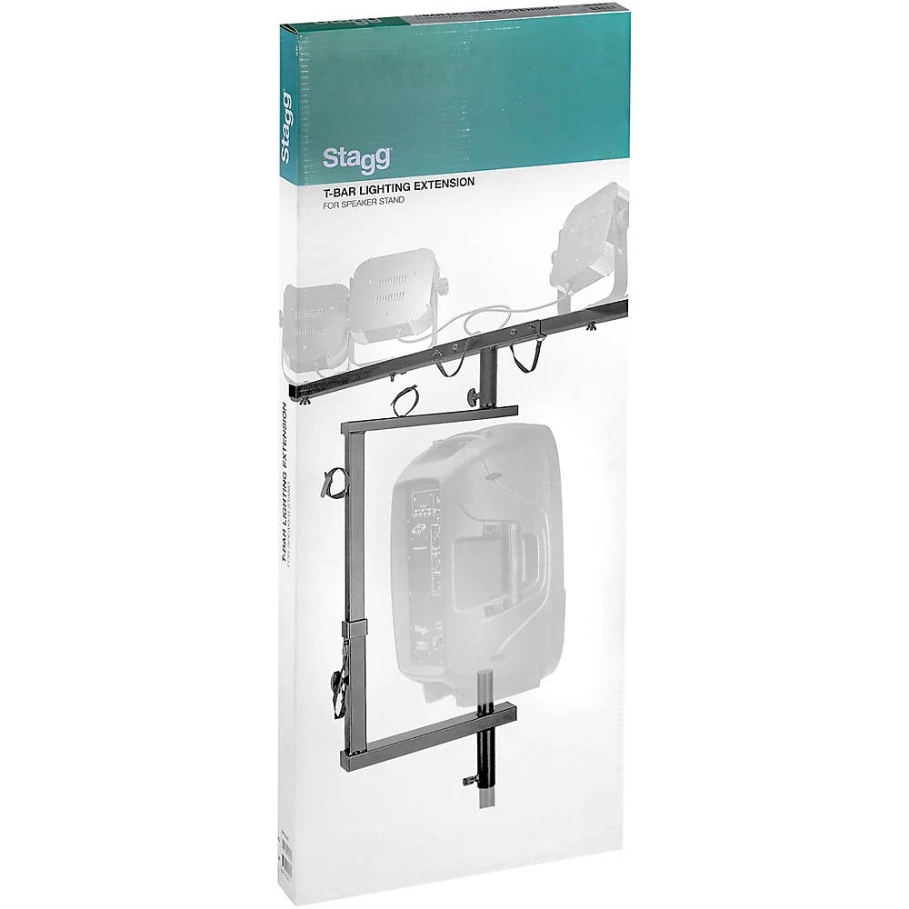 stagg sps2lis tbar lighting extension for speaker stand