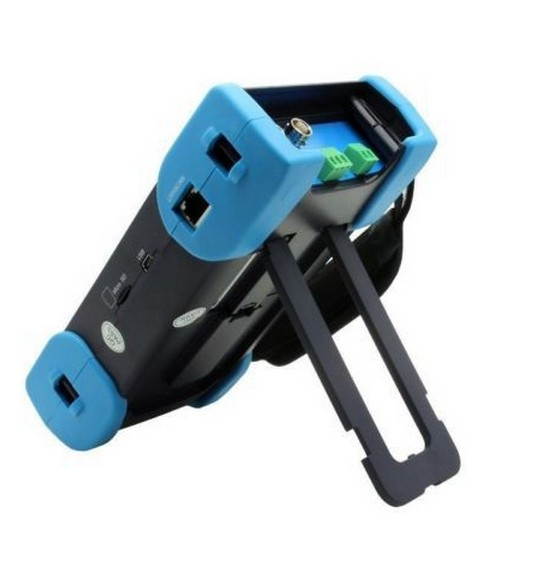 3.5" LCD CCTV Tester for IP & Analog camera testing with function of TDR, PTZ, UTP Cable Test, POE Test