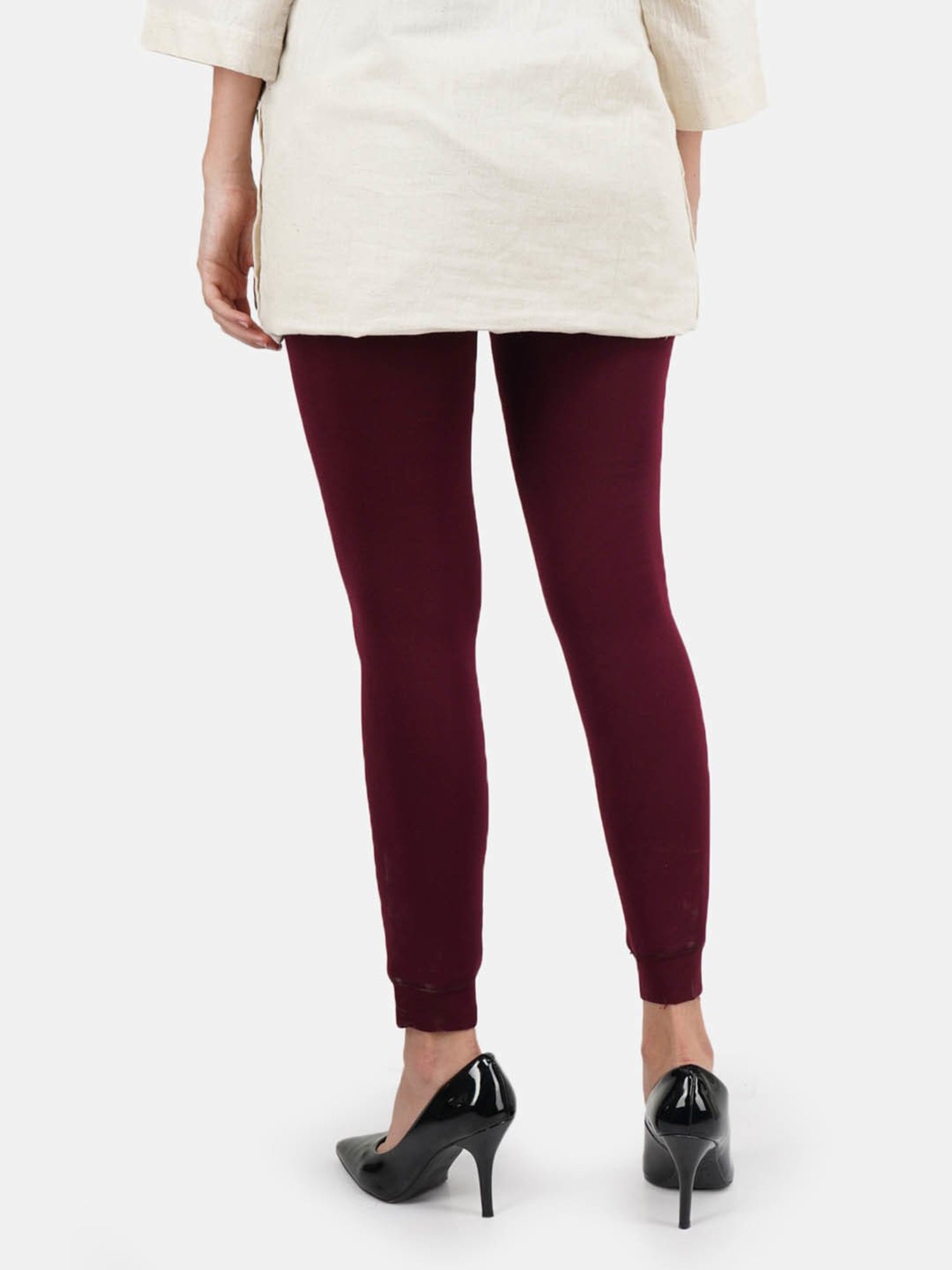 NEXT2SKIN Wine Regular Fit Leggings