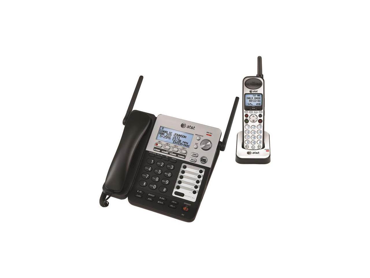 ATT ATT-SB67138 SynJ 4-Line Corded/Cordless SMB