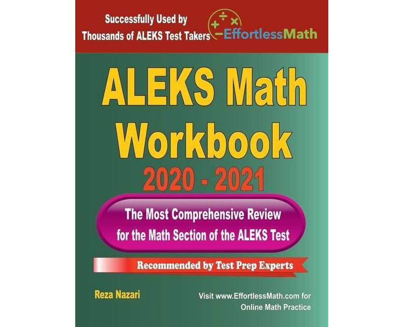 ALEKS Math Workbook 2020 - 2021 - by  Reza Nazari (Paperback)