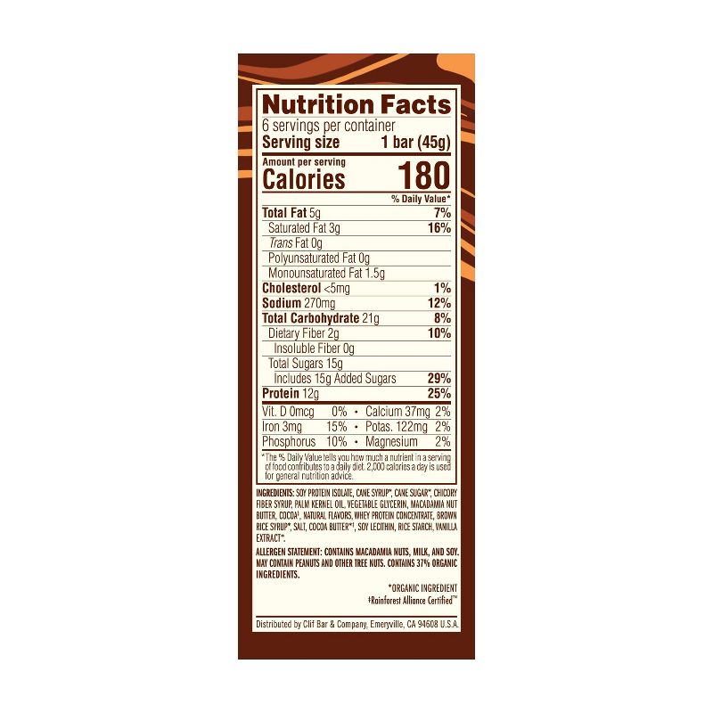 LUNA Protein Chocolate Salted Caramel Nutrition Bars - 6ct