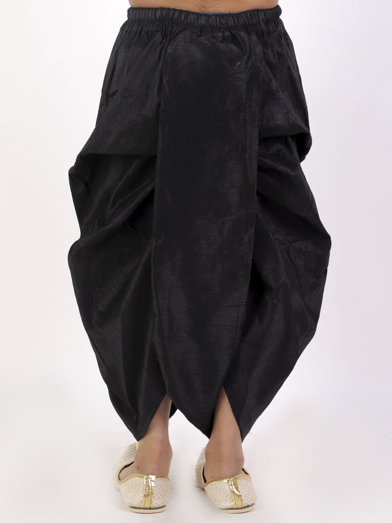 VASTRAMAY Kids Maroon Regular Fit Dhoti