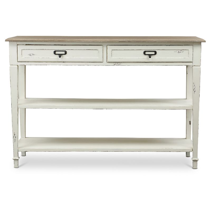 Dauphine Traditional French Accent Console Table - Baxton Studio