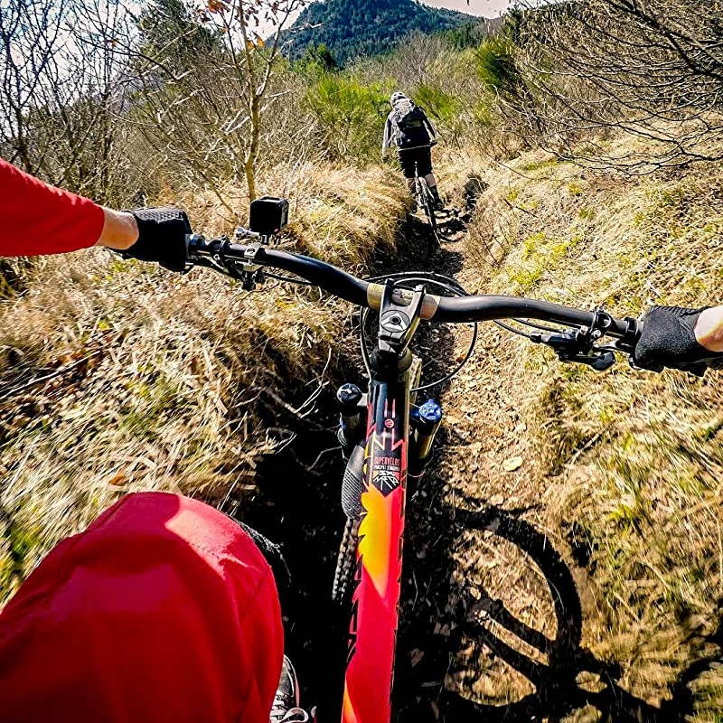 Navy Mount: 15-35mm All-Aluminum Handlebar, Seat Post, Bike & Ski Pole Mount for GoPro Hero 8, Max, 7, 6, Fusion, Hero 5, 4, Session, 3+, 3, 2, HD & Osmo Action