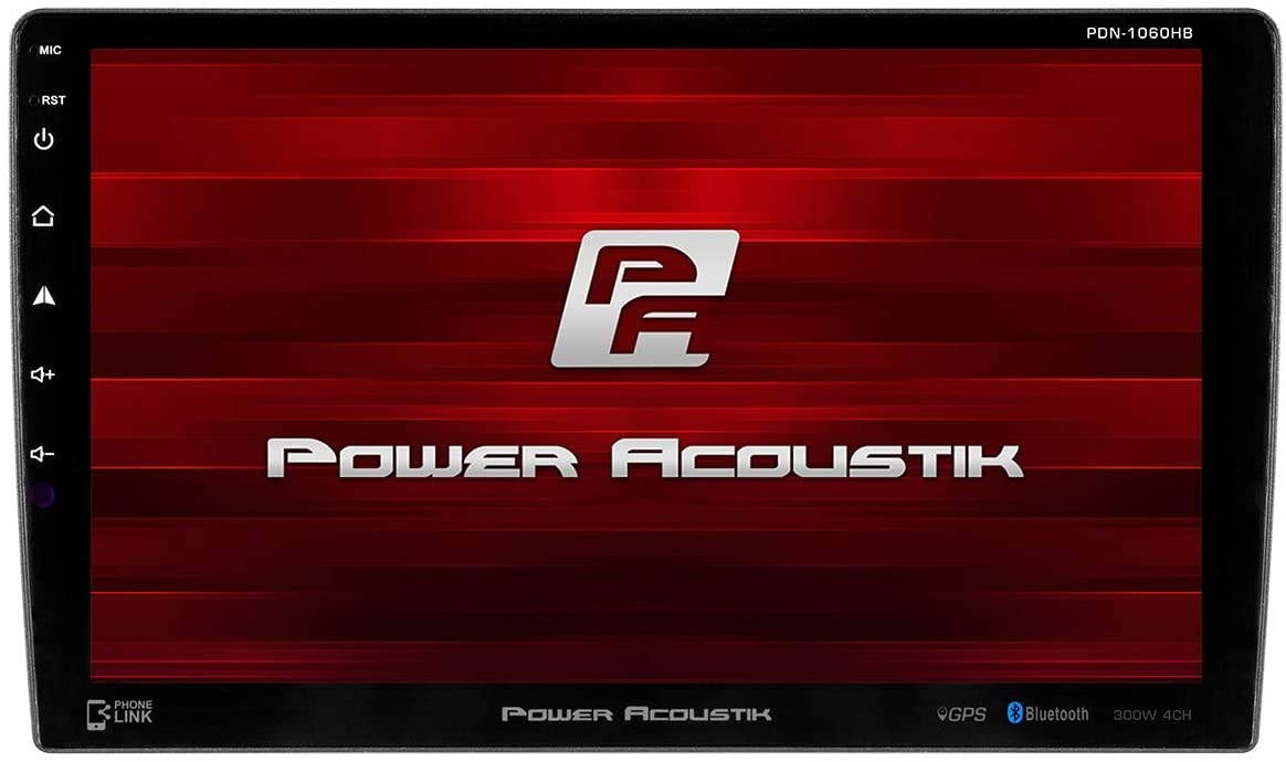 Power Acoustik PDN-1060HB Double DIN with 10.6-inch Swiveling, LCD Touchscreen, DVD, CD/MP3 Car Stereo with GPS Navigation and MHL PhoneLink
