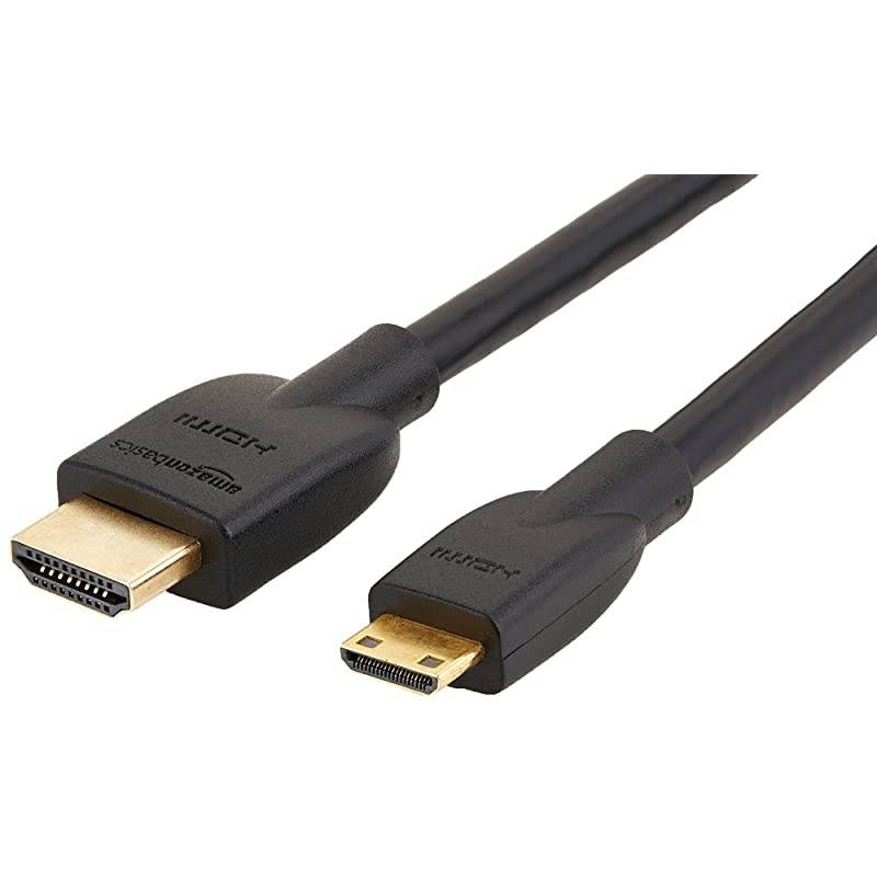 HighSpeed MiniHDMI to HDMI TV Adapter Cable Supports Ethernet 3D and Audio Return 10 Feet 10Pack