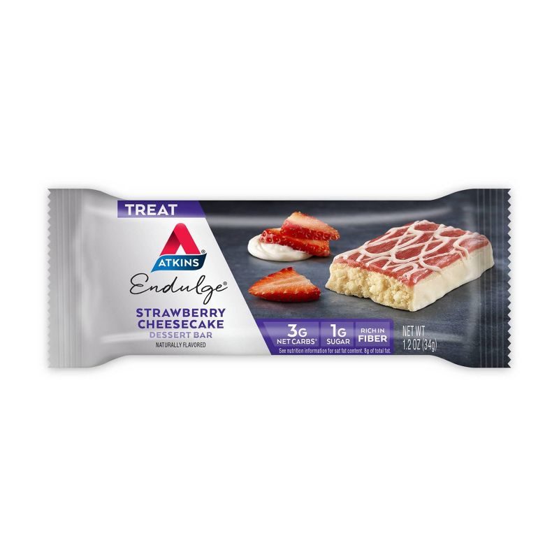 Atkins Endulge Desert Bar - Strawberry Cheesecake - 5ct