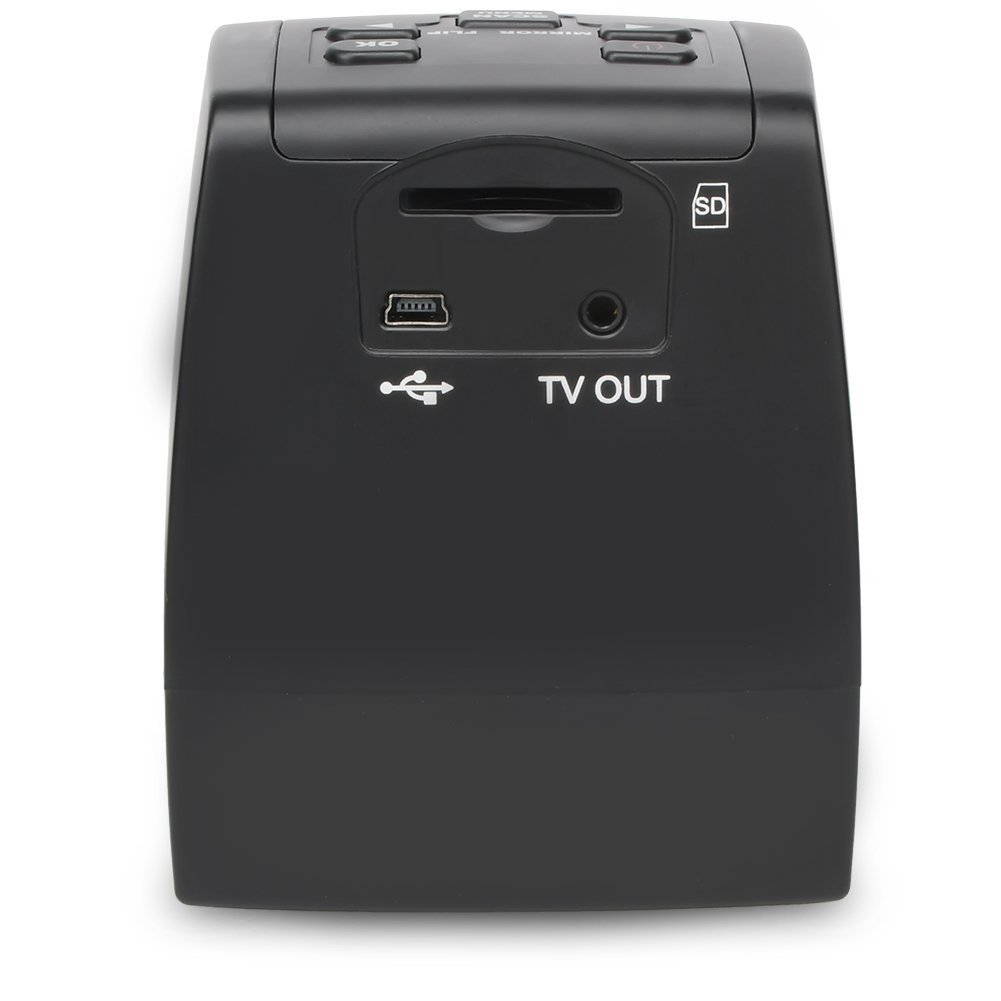 DIGITNOW Film Scanners with 22MP Converts 126KPK/135/110/Super 8 Films, Slides & Negatives All in One into Digital Photos, 2.4" LCD Screen, Impressive 128MB Built-in Memory