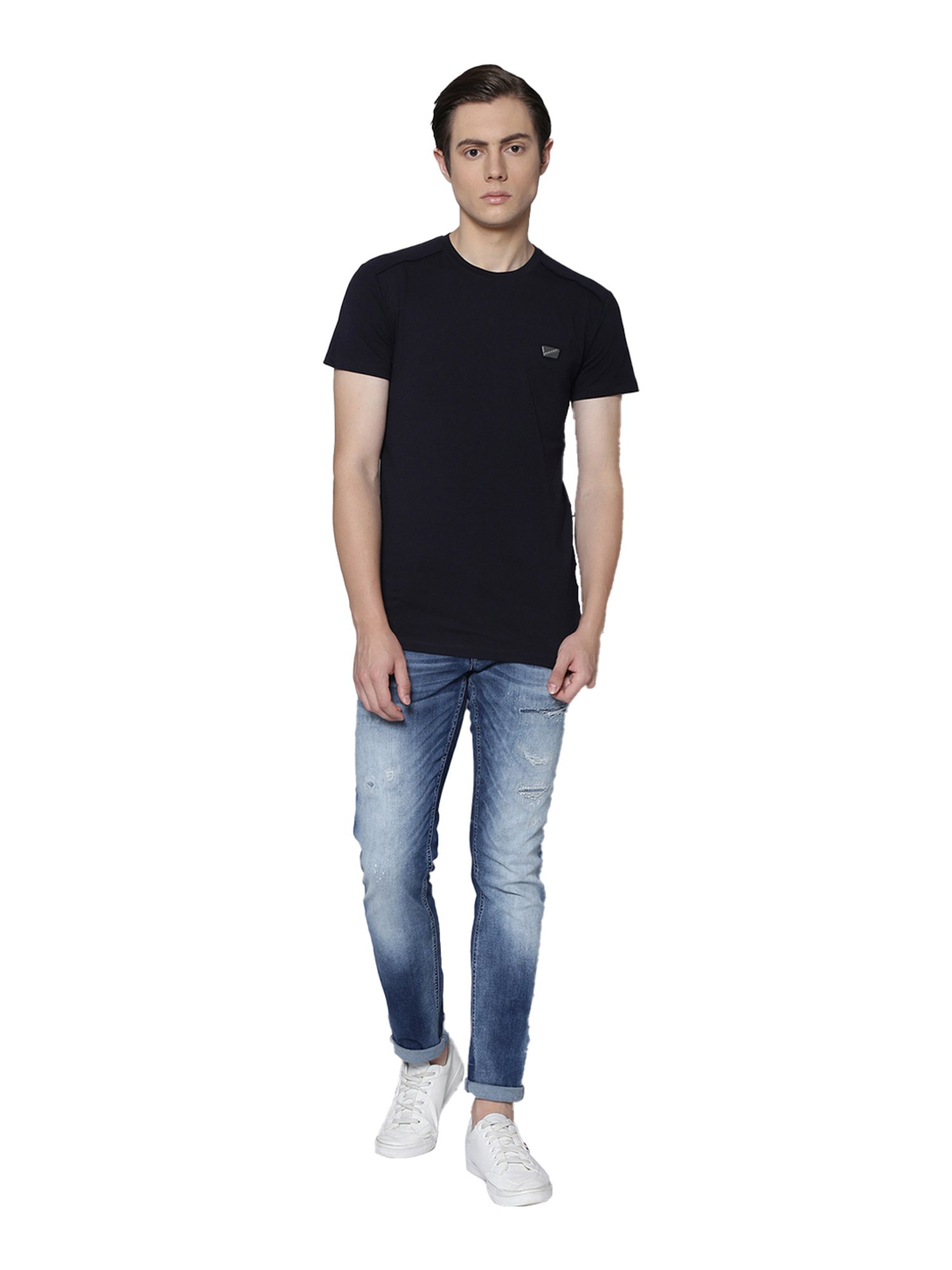 Antony Morato Navy Slim Fit T-Shirt