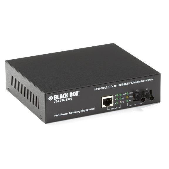 Black Box PoE PSE Media Converter