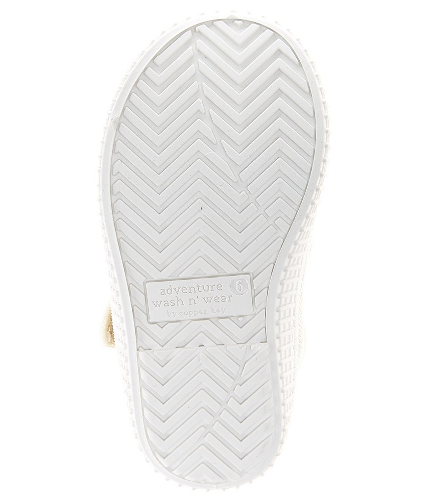 Copper Key Adventure Wear Girl's Bestee-A Washable Canvas T-Strap Sneakers (Infant)