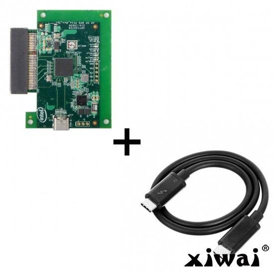 Xiwai Type-C TB3 to PCI Express PCI-E SSD Nvme NGFF M-key Convert Card Cable