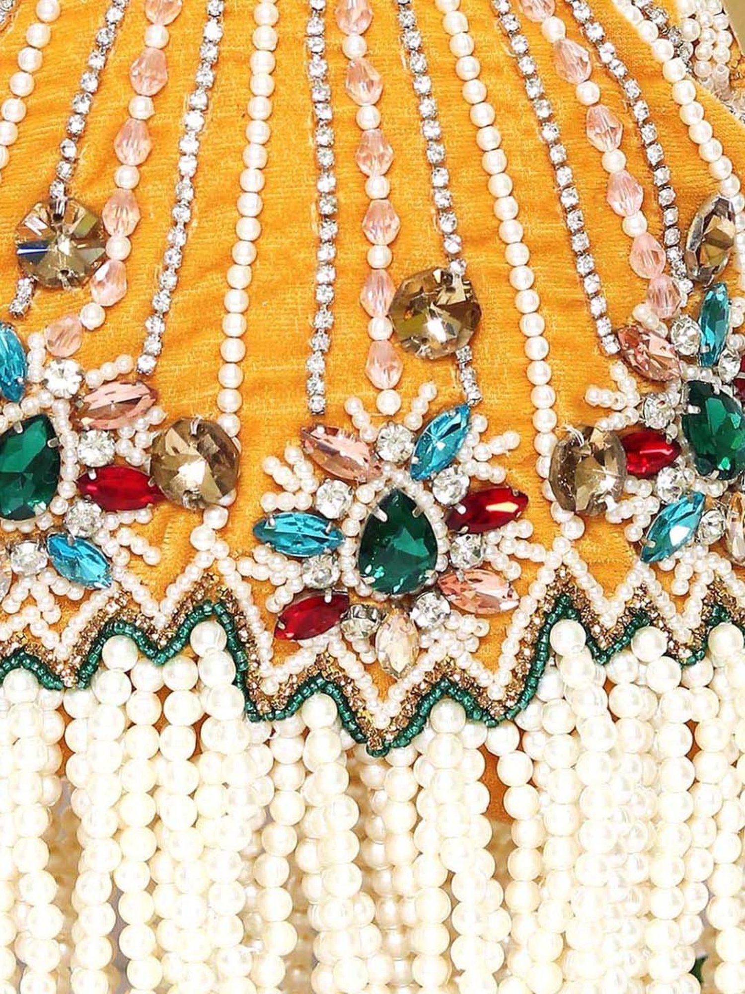 Call It Spring Silver Embellished Potli