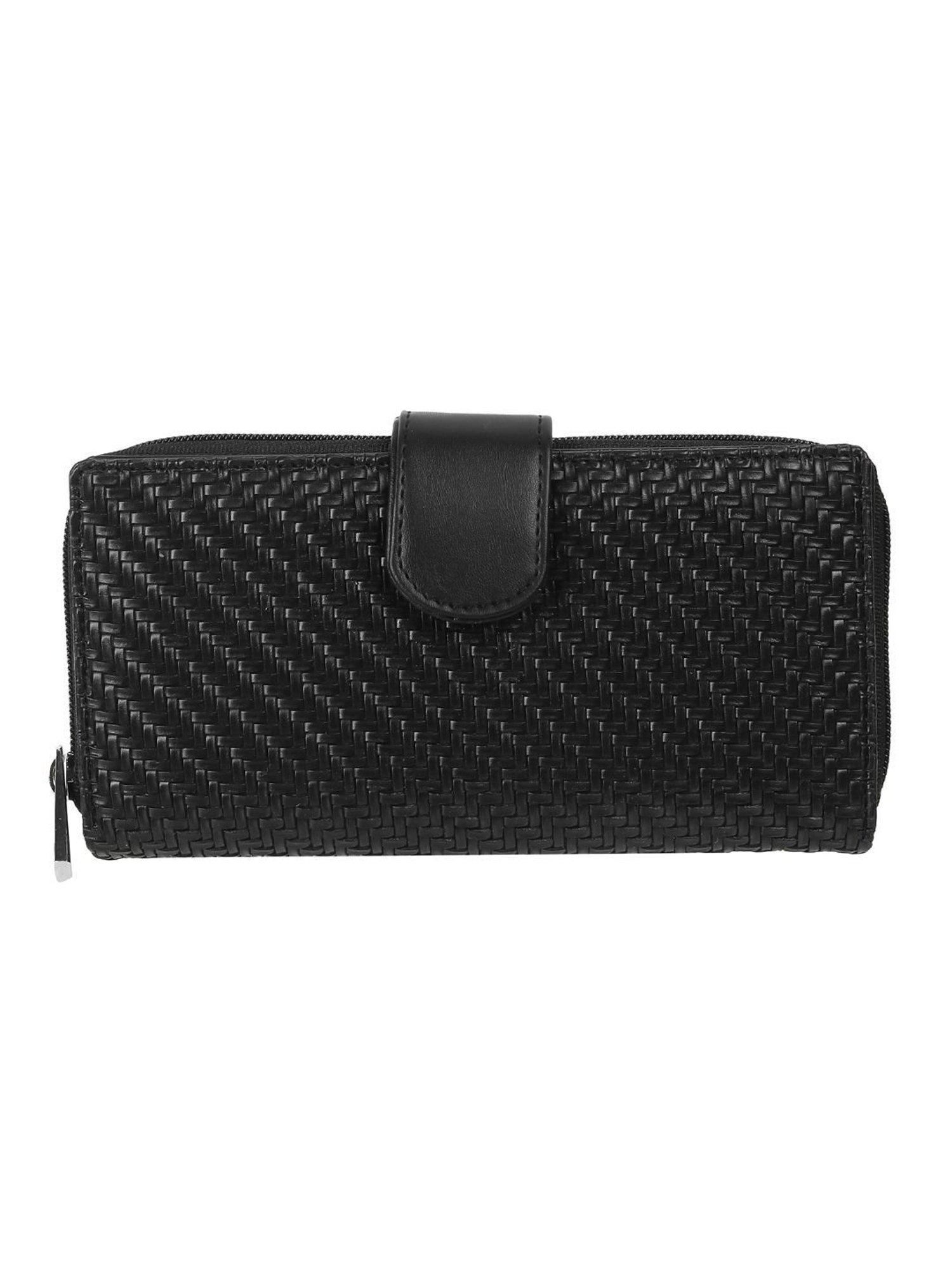 Metro Black Small Bi-Fold Wallet for Women