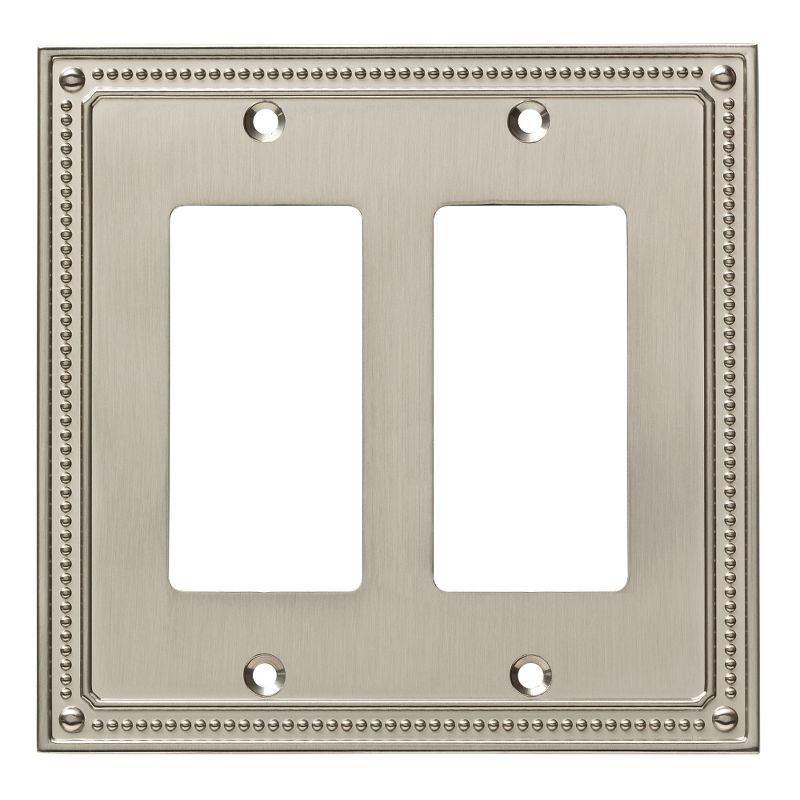 Franklin Brass Classic Architecture Single Switch Wall Plate Nickel