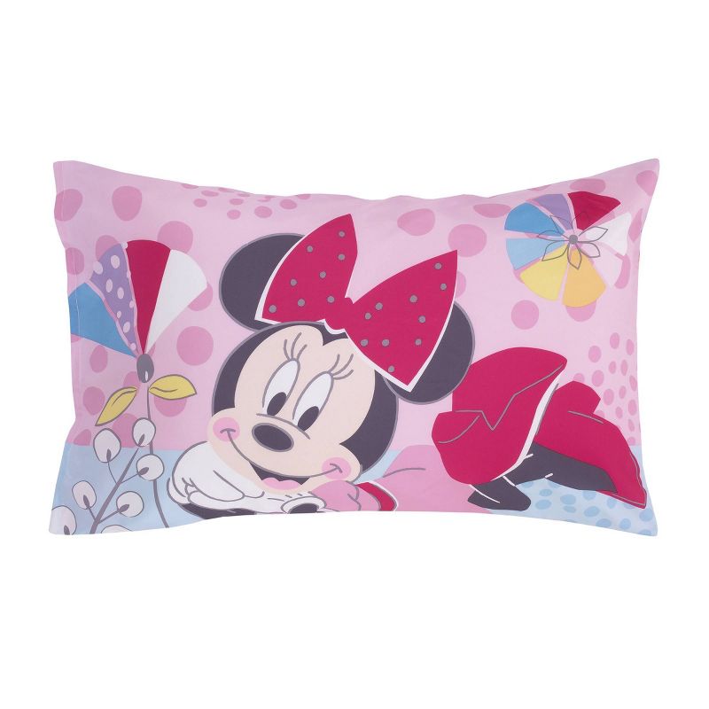 4pc Toddler Minnie Mouse Bed Set