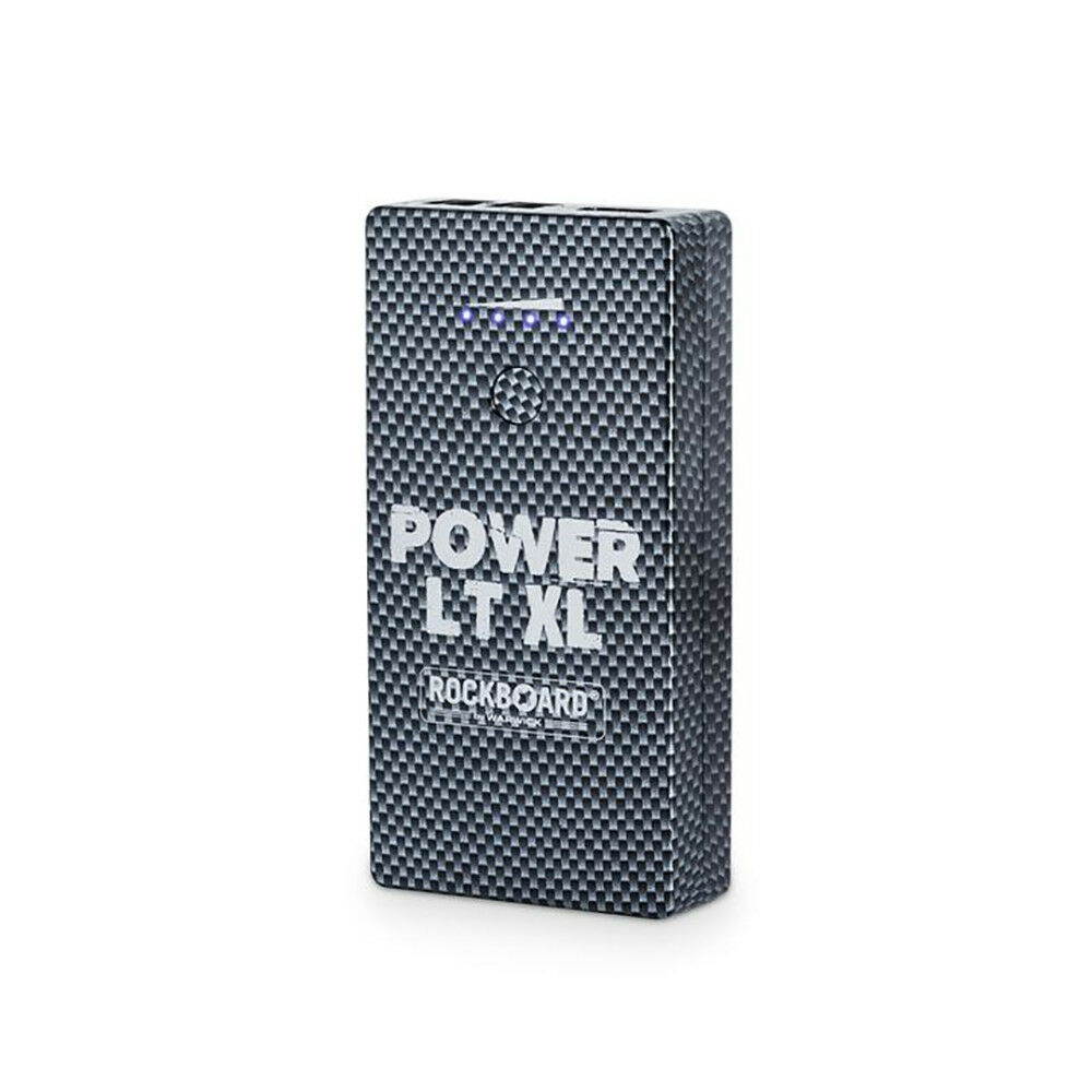 RockBoard Power LT XL Rechargeable Effects Pedal Mobile Power Bank, Carbon
