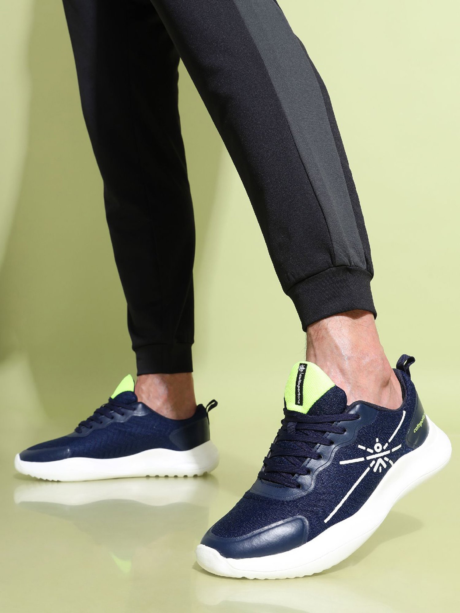 Cultsportone Men's Lope Navy Running Shoes