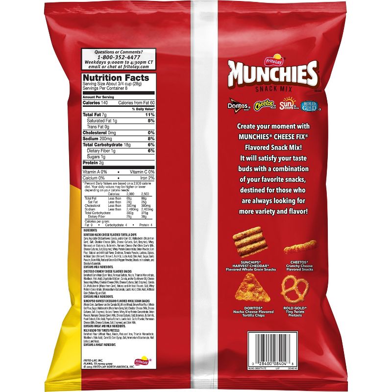 Munchies Cheese Fix Flavored Snack Mix - 8oz