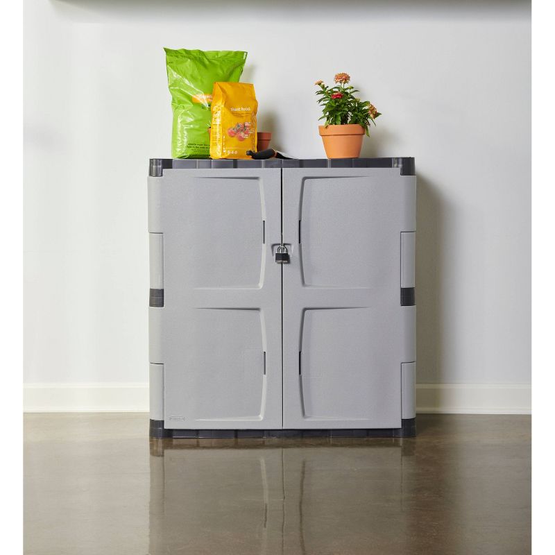 Cosco Two Step Big Step Folding Step Stool with Rubber Hand Grip