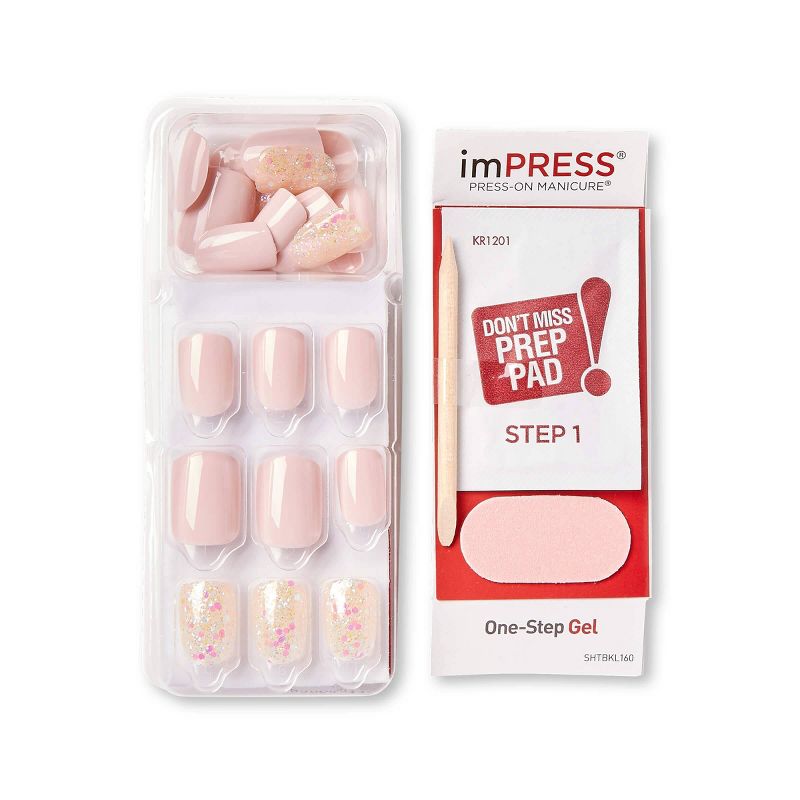 Kiss imPRESS Press-On Manicure False Nails - Dorothy - 30ct