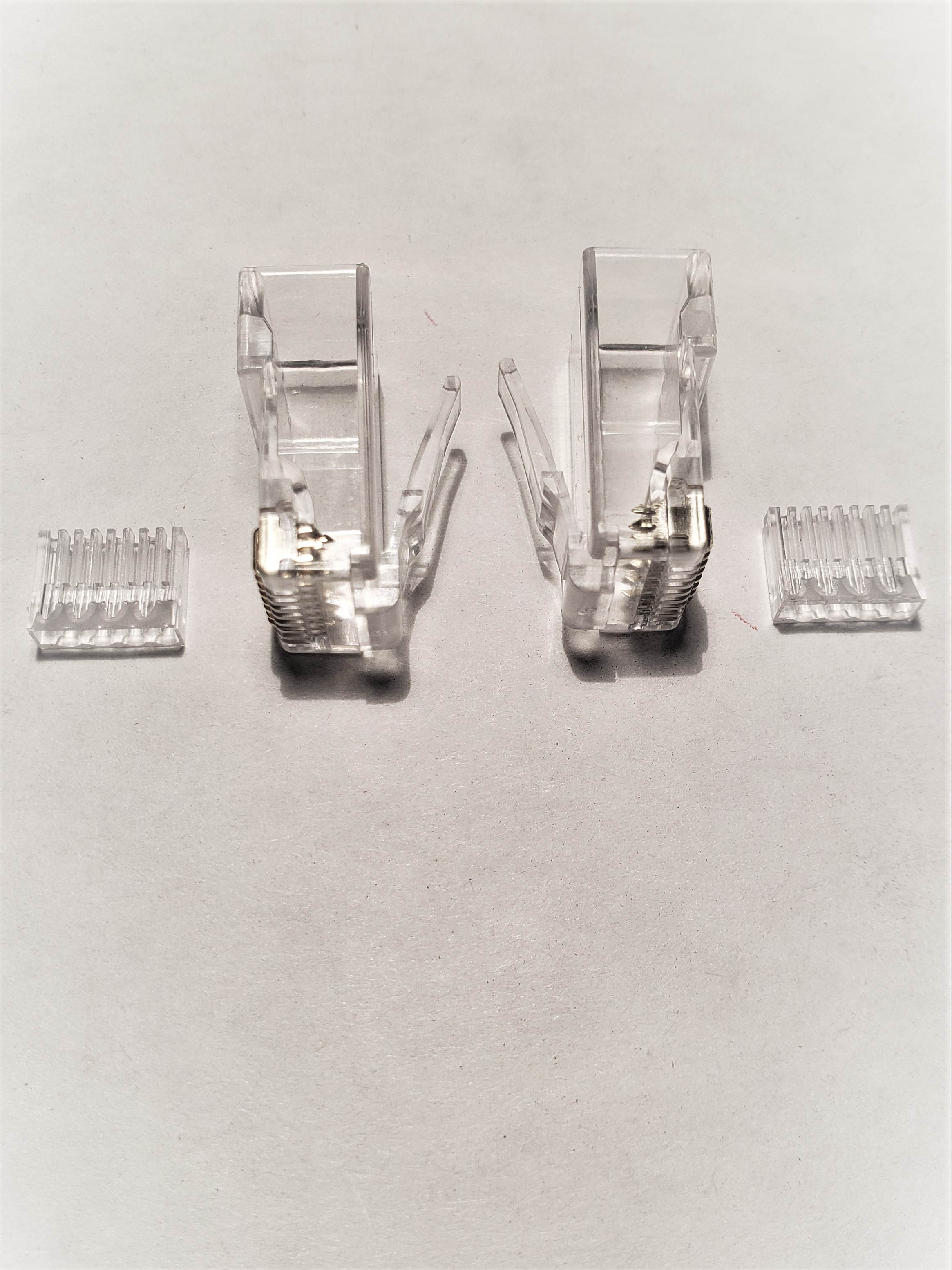 Micro Connectors, CAT6 RJ45 Modular Plug 50 Pcs