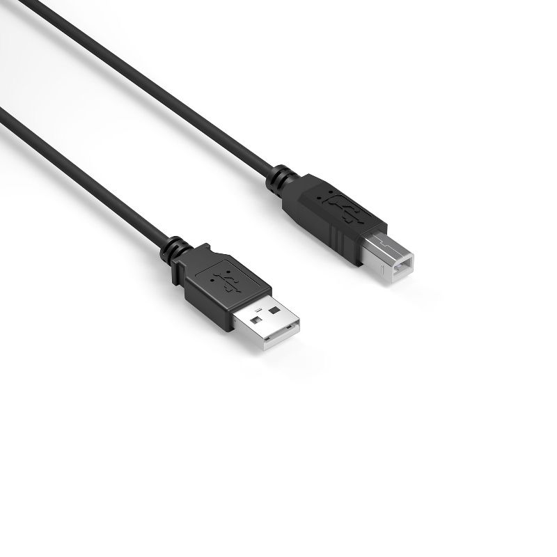 NXT Technologies 15' USB A Male/B Male, Black NX29748