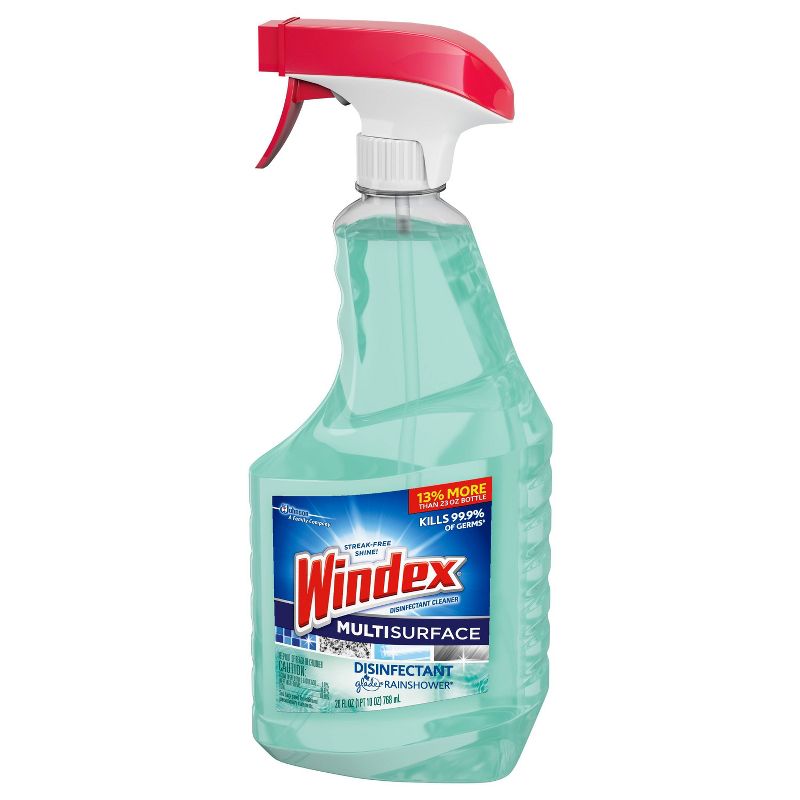 Windex Multi-Surface Disinfectant Cleaner Rainshower - 26 fl oz