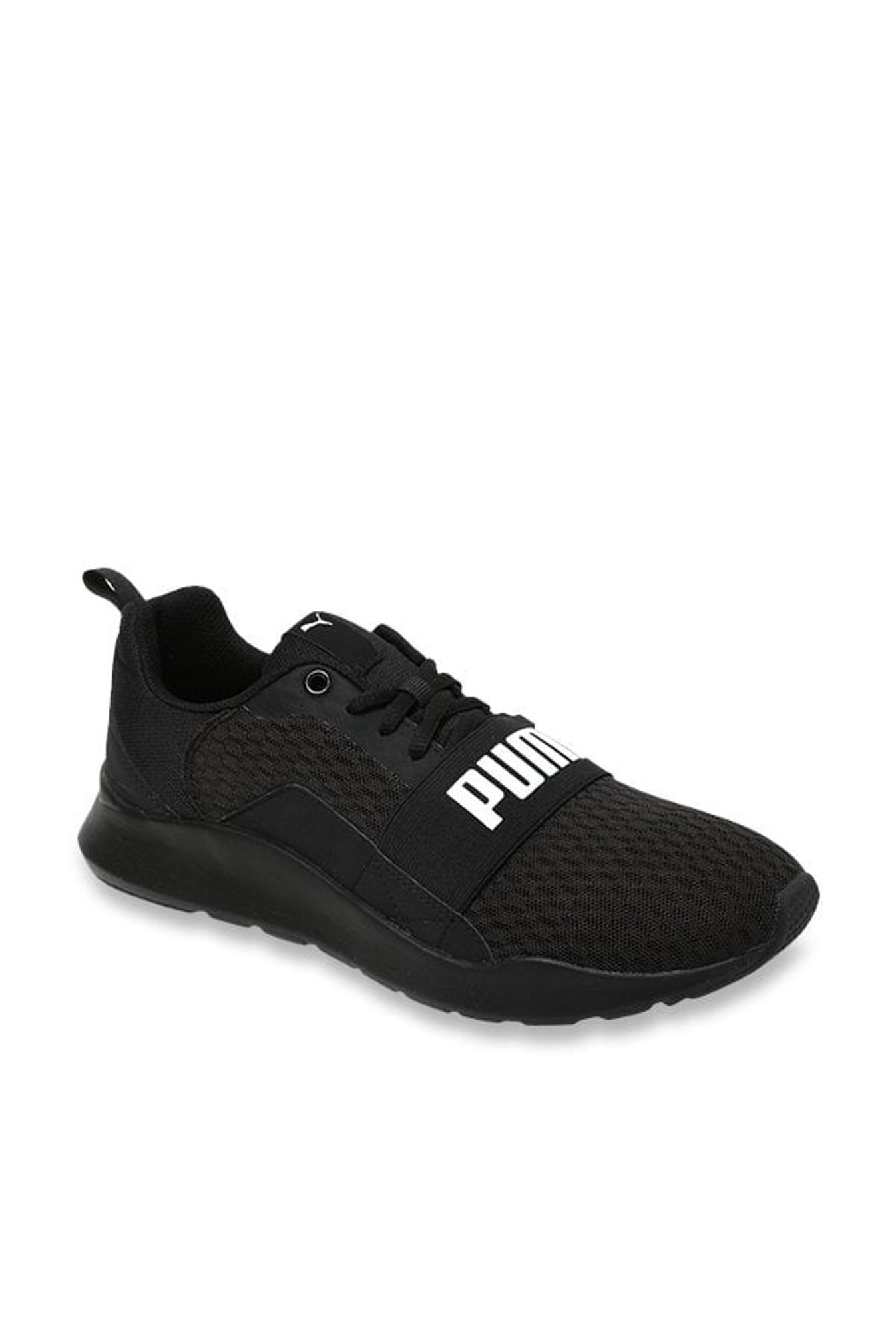 Puma Men's Wired Black Sneakers