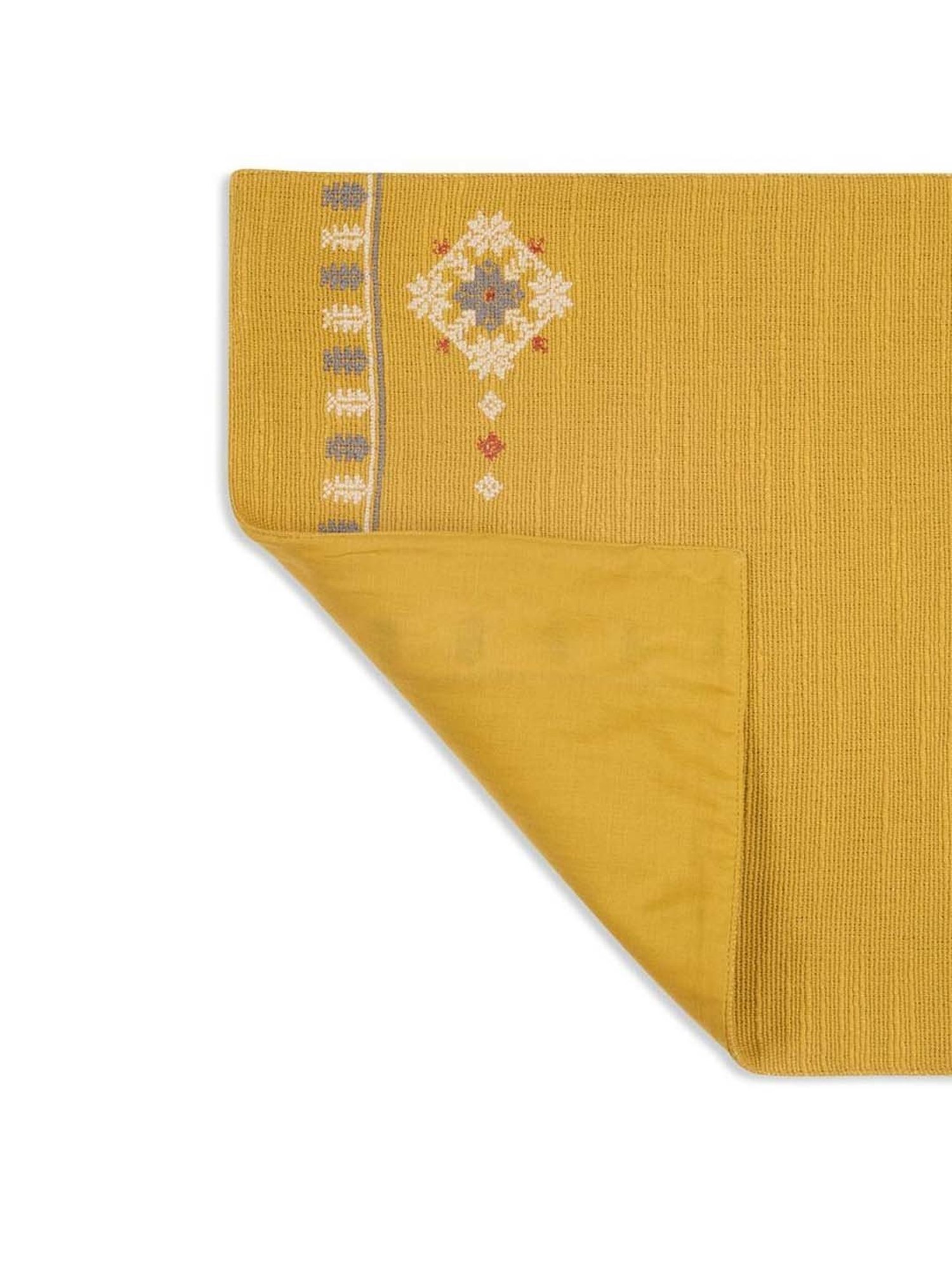 Romee Beige Cotton Checks Table Linen Sets