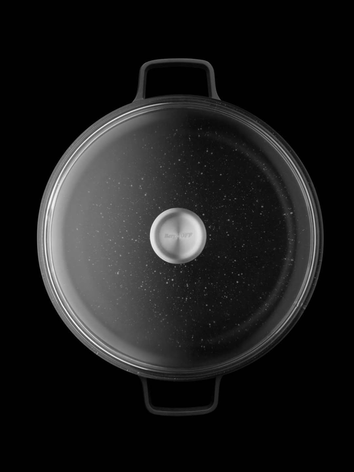 BERGHOFF Gem Black 28 cm Stockpot - Set of 1