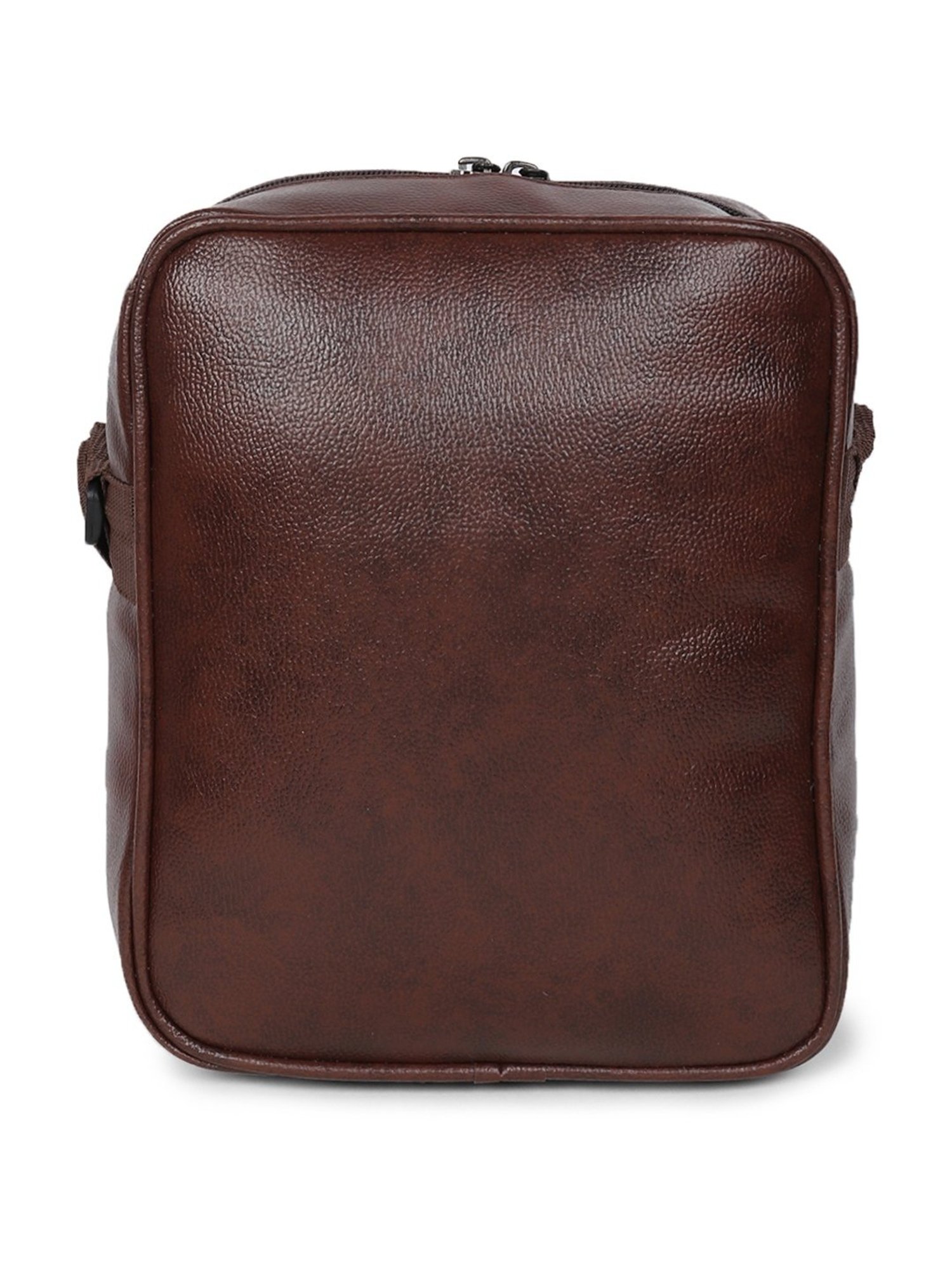 Apsis Brown Textured Large Cross Body Bag