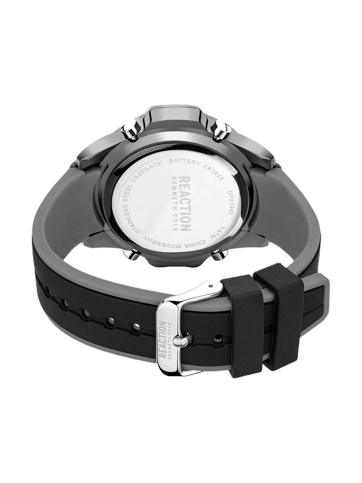 Reaction Kenneth Cole KRWGP2194201 Pete Chronograph Watch for Men