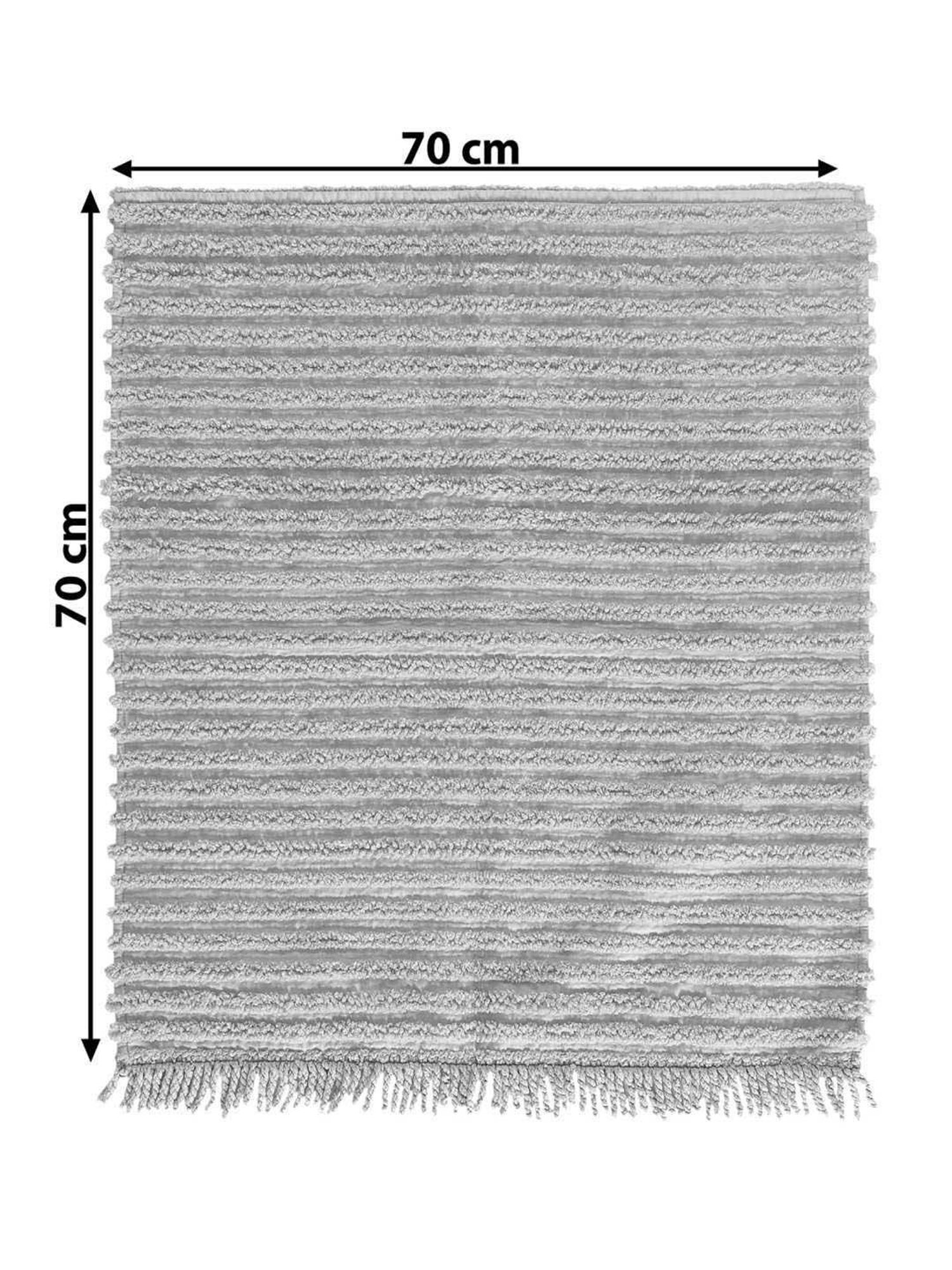 Saral Home Easy Living Lt.Grey Microfiber Axis Sofa Cover Set