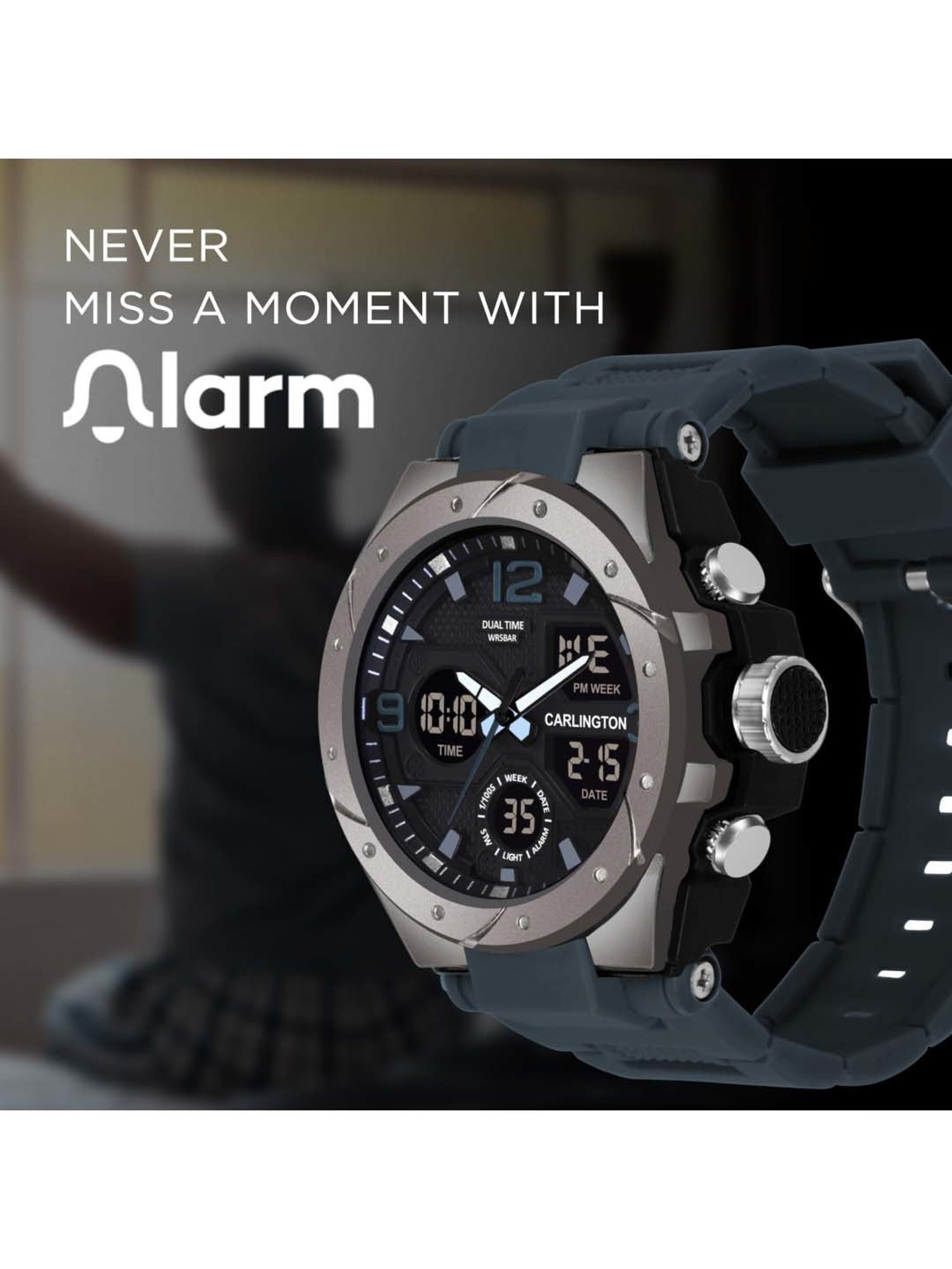 CARLINGTON Endurance 9105 Analog-Digital Watch for Men