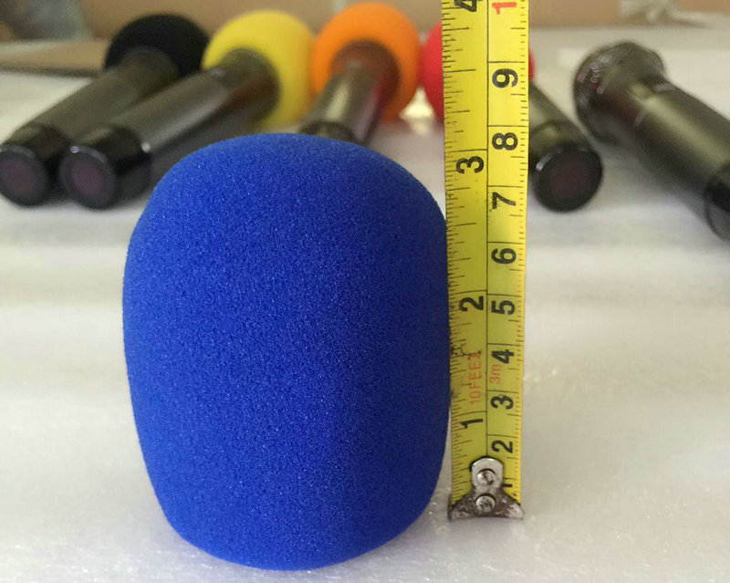 10pcs Wireless Handheld Stage Microphone Windscreen Foam Mic Cover Karaoke DJ Microfone Sponge Pop Filter Wind Shield