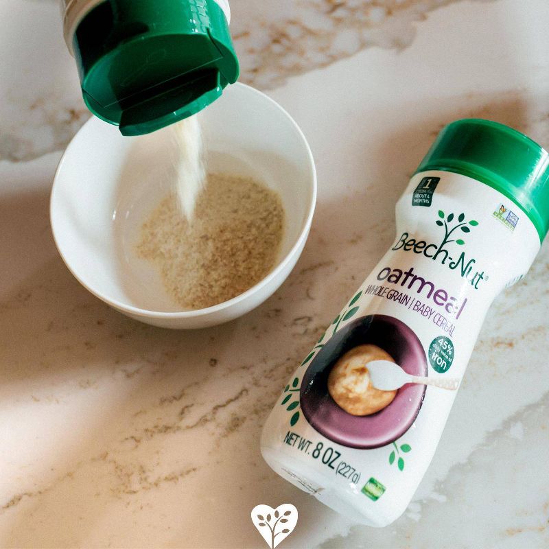 Beech-Nut Organic Oatmeal Baby Cereal Canister - 8oz