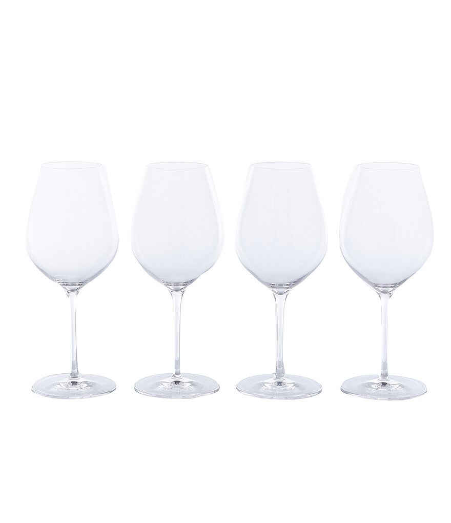 Oneida for Karen MacNeil Flavor First Bold & Powerful Red Wine Glasses, Set of 4