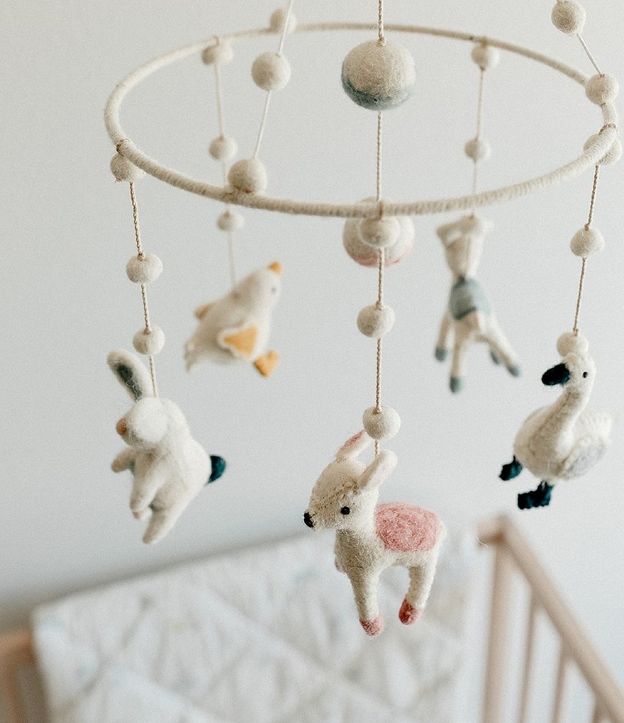 Pehr Baby Animal Just Hatched Quilted Blanket