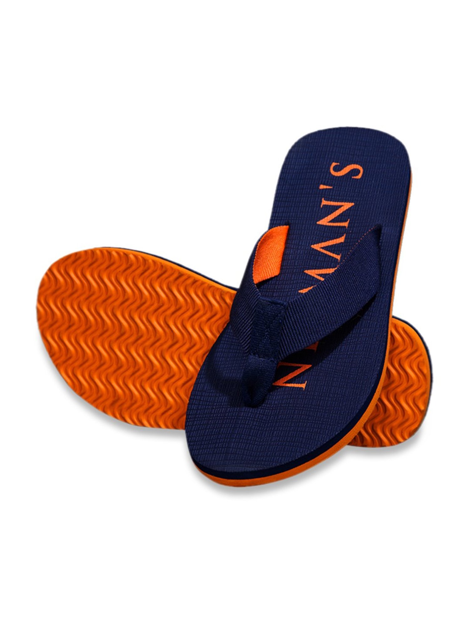 Neemans Men's Navy Flip Flops