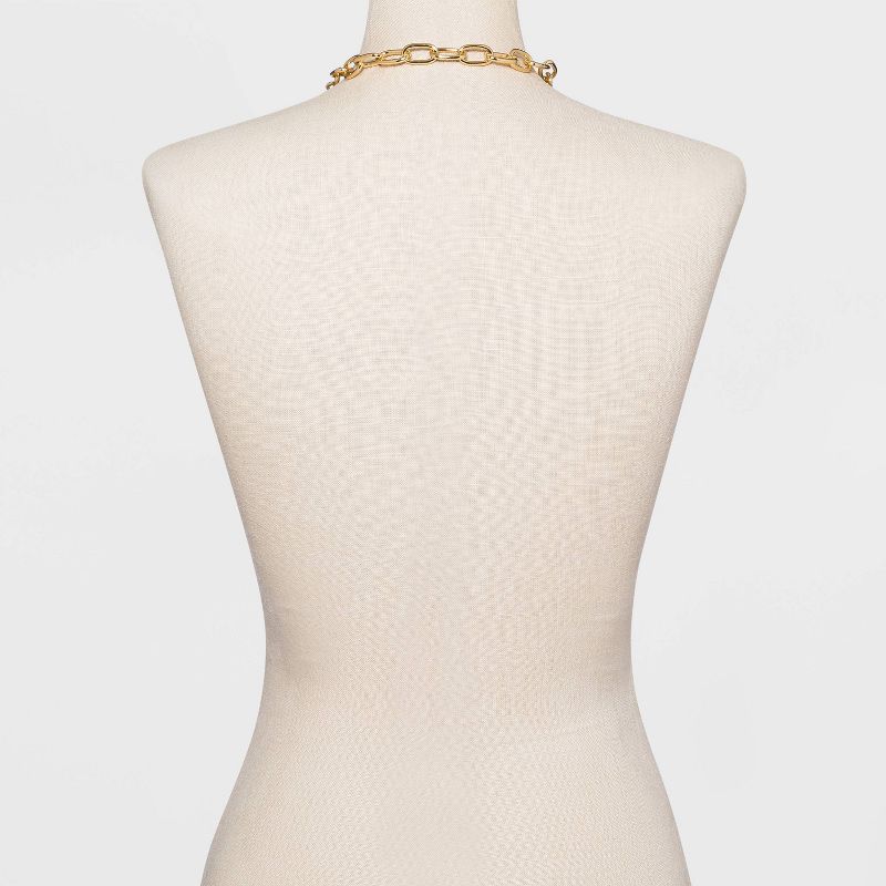 SUGARFIX by BaubleBar Gold Link Chain Necklace - Gold