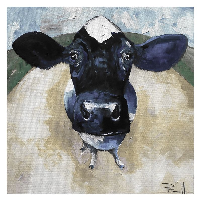 24"x24" Cow Tale Light By Sean Parnell Art On Canvas - Fine Art Canvas