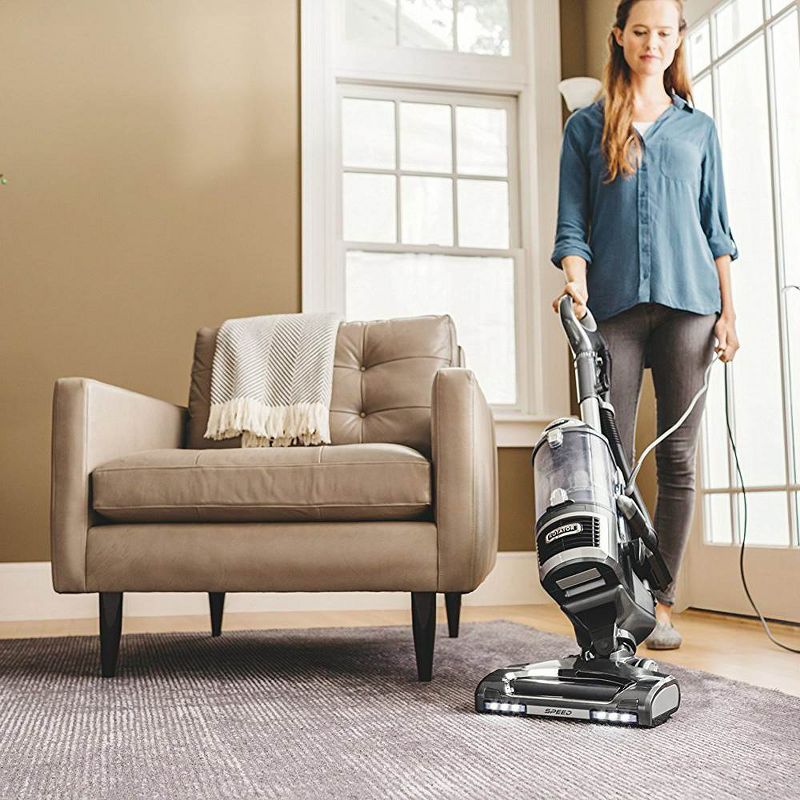 Shark NV601 Rotator Lift Away Anti Allergen Upright Swivel Bagless Vacuum Cleaner, Gray (Certified Refurbished)