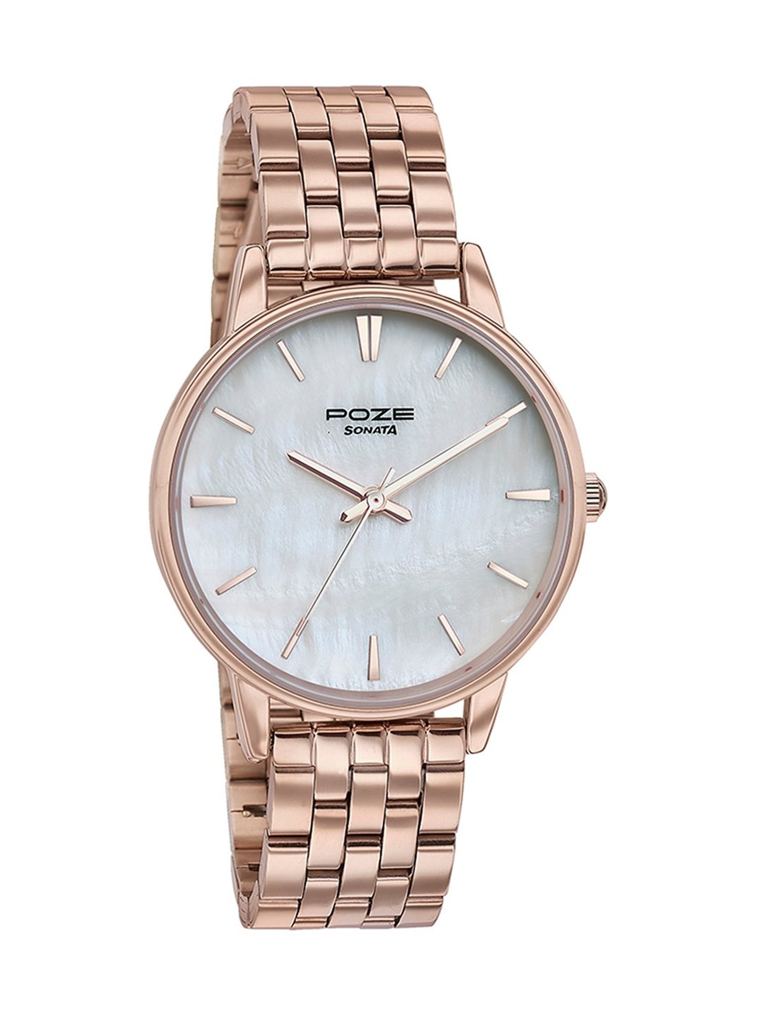 Sonata Poze SP80083WM01W Sonata Poze 3.0 Analog Watch For Women