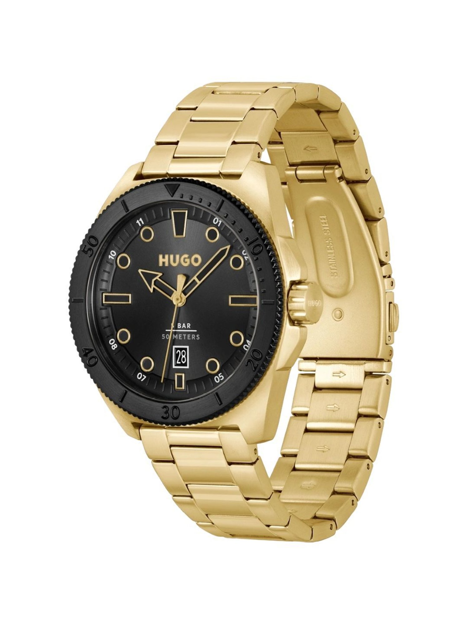 HUGO MGI-1530304 Visit Analog Watch for Men