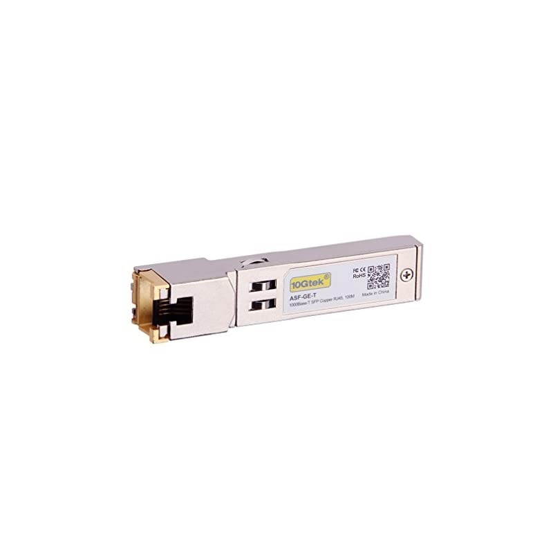 SFPT 1000BASET Copper SFP SFP to RJ45 SFP Compatible with HPP Aruba J8177BJ8177C